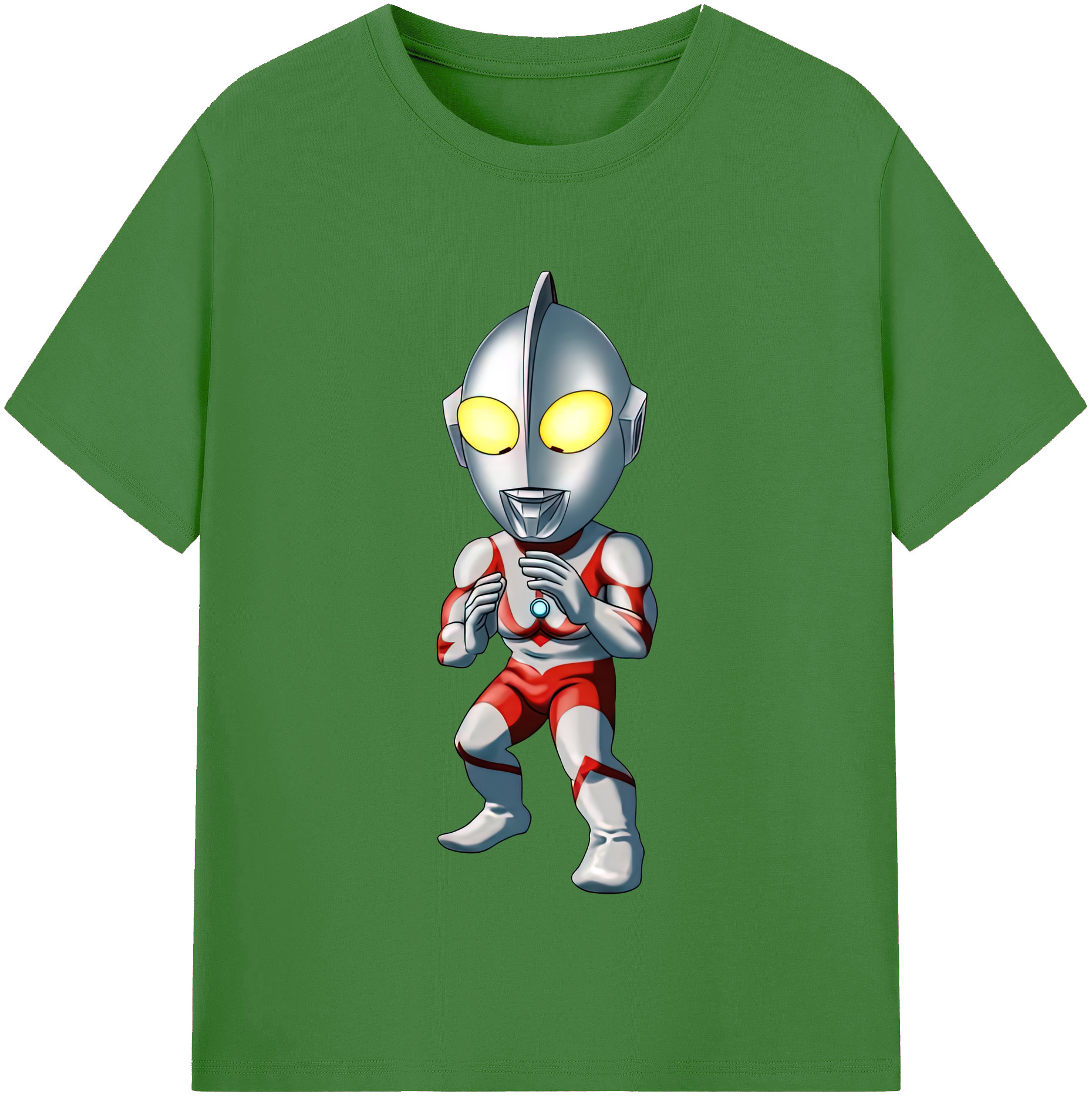 （画像用） ウルトラマン Ultraman レディースカジュアルプリントTシャツ（綿100％）